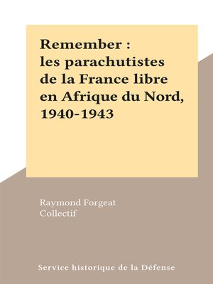 cover image of Remember